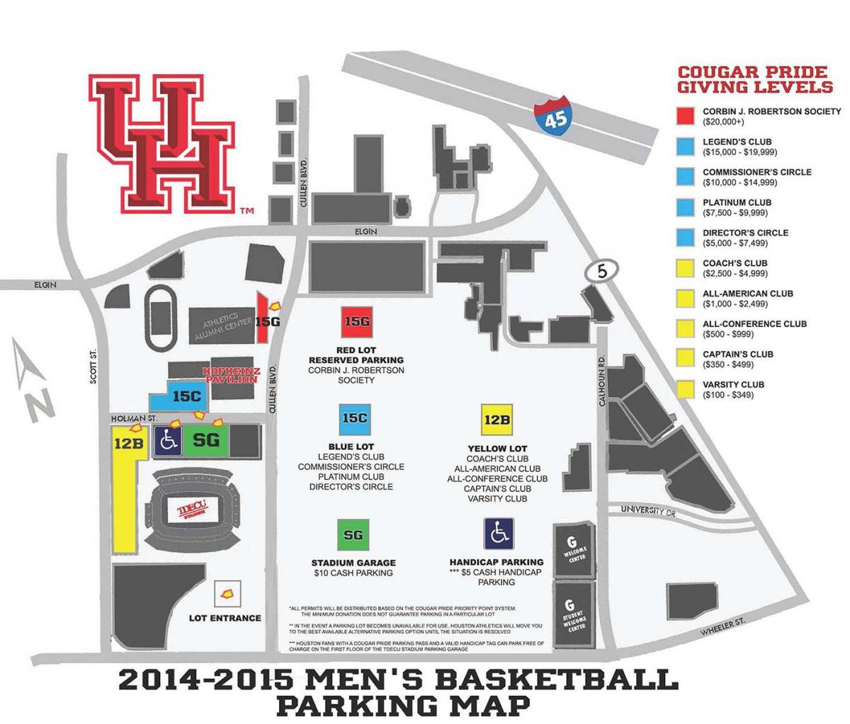 u of h map