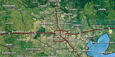 Radar map Houston