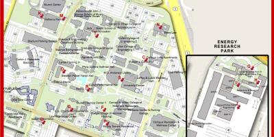 Map of university of Houston